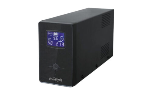 UPS noodstroomvoorziening extra met LCD display - voorkant